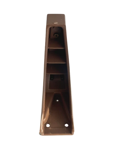 STİL 15CM Plastik Ayak Mobilya Masa ve Dolap Ayağı(15CM)(KAHVERENGİ - ALTIN) Kahverengi 15cm 15cm - 1 ADET - 3