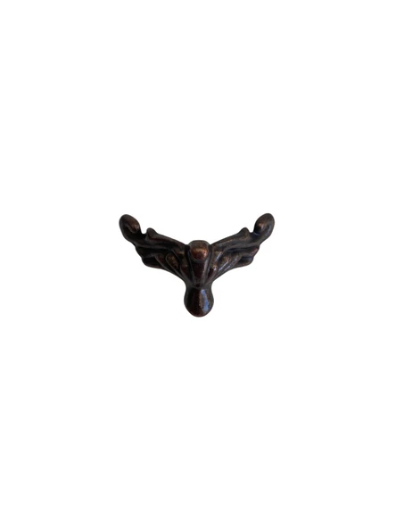 Anka 1.5cm Metal Ayak Çeyiz ve Hediye Kutusu Mobilya Ayağı(1.5cm)(BRONZ) Bronz 1.5cm BRONZ - 2 ADET
