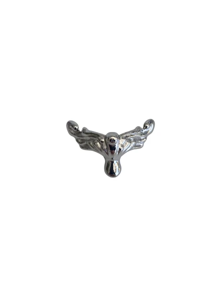 Anka 1.5cm Metal Ayak Çeyiz ve Hediye Kutusu Mobilya Ayağı(1.5cm)(GÜMÜŞ) Gümüş 1.5cm GÜMÜŞ - 2 ADET