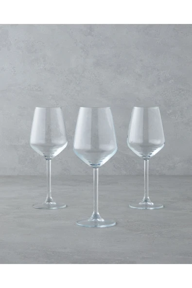 Paradise Cam 3'lü Kadeh 350 ml Şeffaf - 1