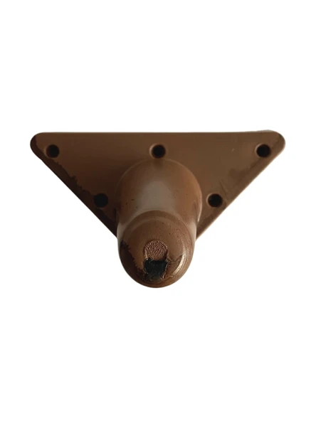 Rüzgar Plastik 12cm Ayak Mobilya Masa ve Dolap Ayağı(12CM)(AHŞAP DESENLİ)(KAHVERENGİ)) Ahşap Rengi 12cm 12cm - 4 ADET - 3
