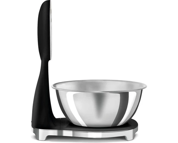 Smeg 50's Style Retro Siyah Analog Mutfak Tartısı KSF01BLWW - 4