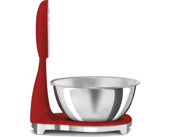 Smeg 50's Style Retro Kırmızı Analog Mutfak Tartısı KSF01RDWW - 6