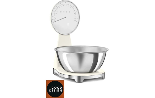 Smeg 50's Style Retro KSF01 Krem Analog Mutfak Tartısı - Resim 5