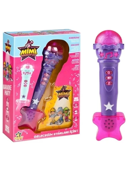 Erdem Mikrofon Işıklı Müzikli Er-106