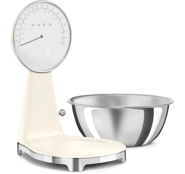 Smeg 50's Style Retro KSF01 Krem Analog Mutfak Tartısı - Resim 2