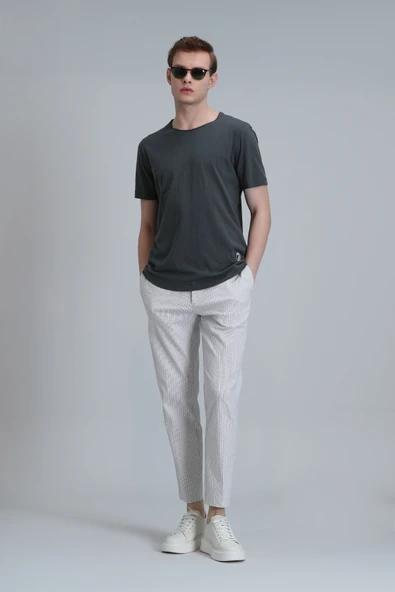 Lufian 111020203 Junya Erkek Basic Tişört Erkek T-Shirt - Resim 7