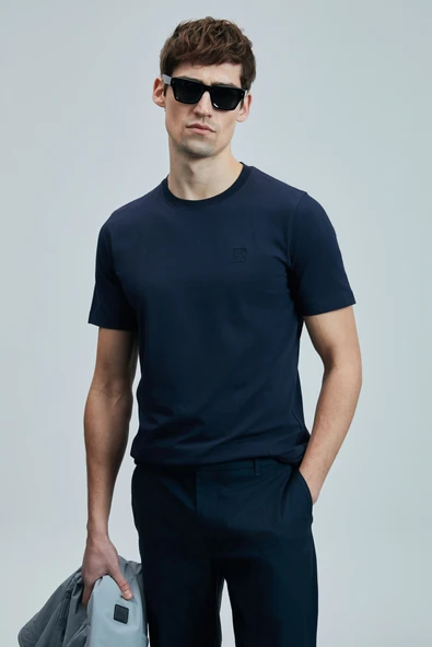 Lufian 111020265 Pablo Modern Grafik T- Shirt Erkek T-Shirt - 5