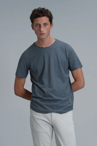 Lufian 111020203 Junya Erkek Basic Tişört Erkek T-Shirt - Resim 10