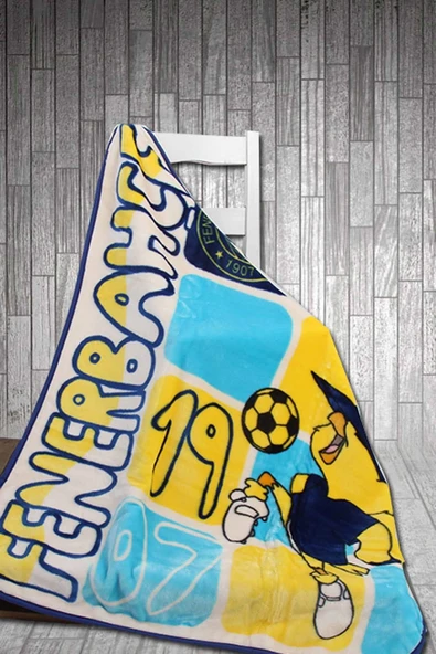 Fenerbahçe Orijinal Lisanslı Bebek Vizon Battaniye