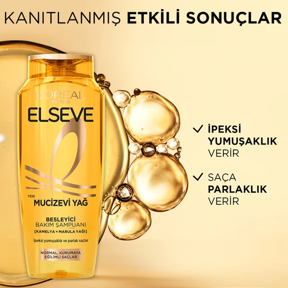 L'Oréal Paris Elseve Mucizevi Yağ Besleyici Bakım Şampuanı 400 ml - 11