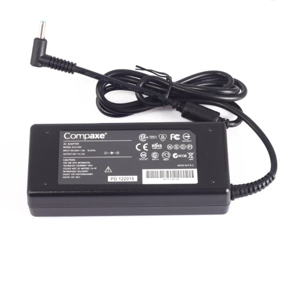 COMPAXE  90w CLH-361 19.5v 4.62amper 4.5/3.0mm Muadil Notebook Adaptörü HP Uyumlu
