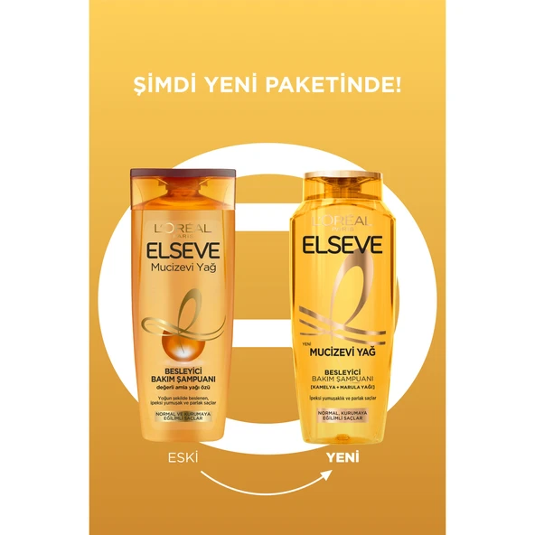 L'Oréal Paris Elseve Mucizevi Yağ Besleyici Bakım Şampuanı 400 ml - 6