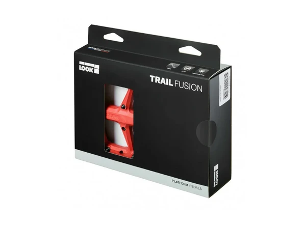 Look Trail Fusion Platform Pedal Kırmızı - 4