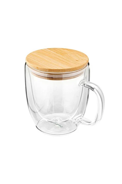 Chado - Çift Cidarlı Cam Çay Bardağı 300ml - 2