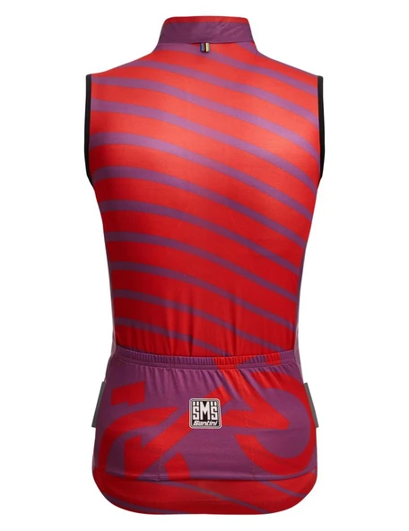 Santini Wollongong Fineline MOD. Rüzgarlık Yelek EC54575--WL22 - Resim 3