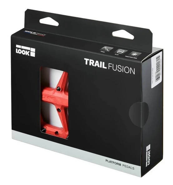 Look Trail Fusion Platform Pedal Kırmızı - 6