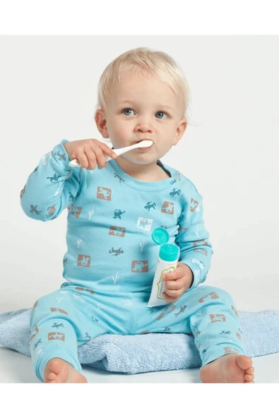 Jack N Jill Doğal Yabanmersini Aromalı Florürsüz Çocuk Diş Macunu 50 gr - 4