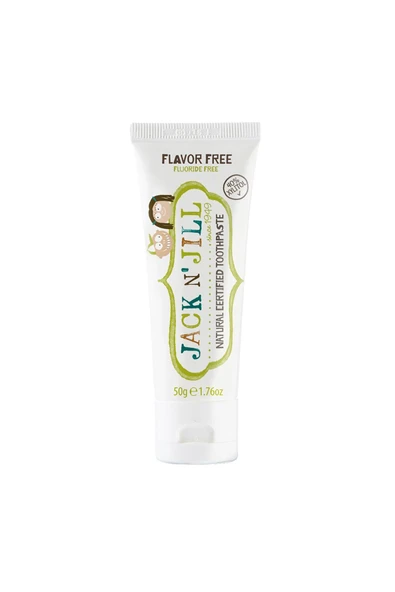 Jack N Jill Doğal Aromasız Florürsüz Çocuk Diş Macunu 50 gr