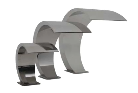 Kobra Model Havuz Şelalesi AISI 304 35X47,5 cm Derinlik 45 cm-1,2mm-ToptancıyızBiz - 4
