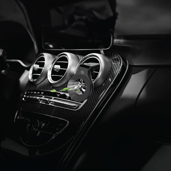 Space24 SP125 Araç İçi Kokulu Mıknatıslı Telefon Tutucu Siyah - 3