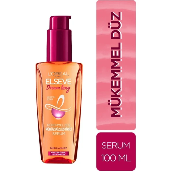 L'Oréal Paris  Loreal Paris L'oreal Paris Elseve Dream Long Saç Serumu Pürüzsüzleştirici 100 Ml Saç Serum Ve Yağı