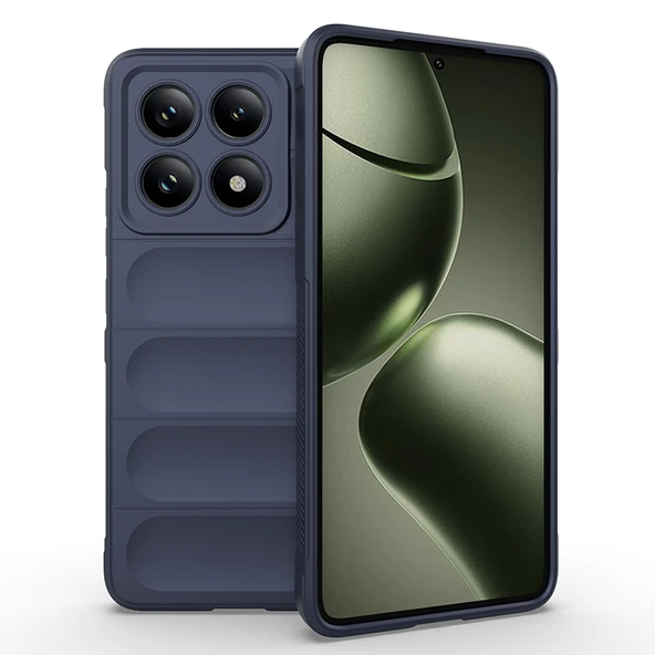 Xiaomi 14T Kılıf Esnek TPU Oyuklu Arka Yüzey Tasarımlı Etnik Silikon Kapak - Resim 2