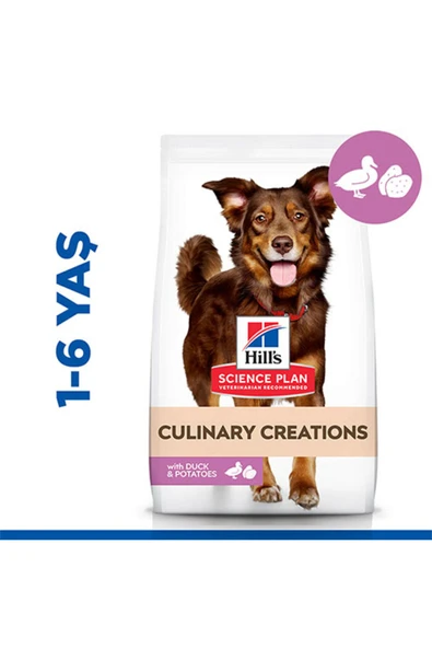 Hill's Culinary Creations Ördek Etli ve Patatesli 14 kg Yetişkin Köpek Maması