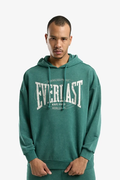 Everlast Everlast Authentic Boxing Erkek Yeşil Sweatshirt TM0010-153