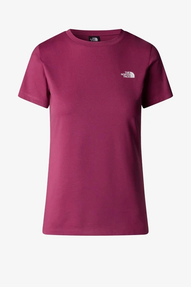 The North Face W Ss Sd Slım Kadın Mor T-Shirt NF0A87NH6EO1