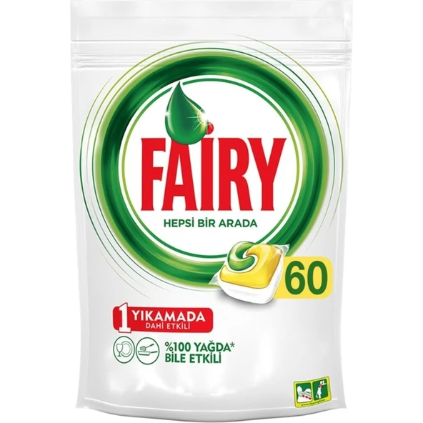 Fairy  Hepsi Bir Arada Tablet 4 x 60'lı