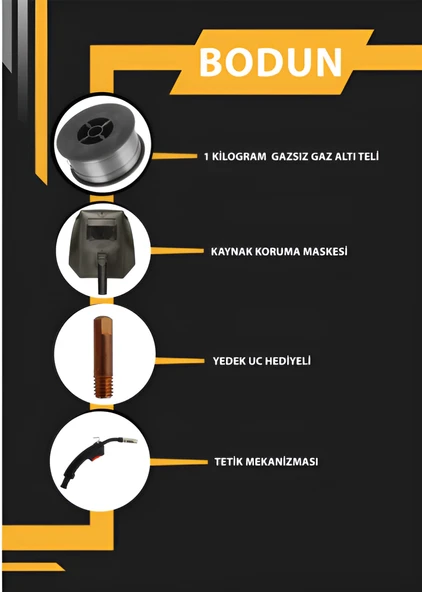 Eagle Bodun Mıg-Mma 600 Welding Gazsız Gazaltı Kaynak Makinesi - 5