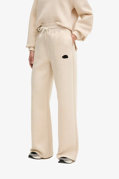 The Nort Face W Wıde Leg Jogger Kadın Bej Eşofman Altı NF0A8C25QMO1