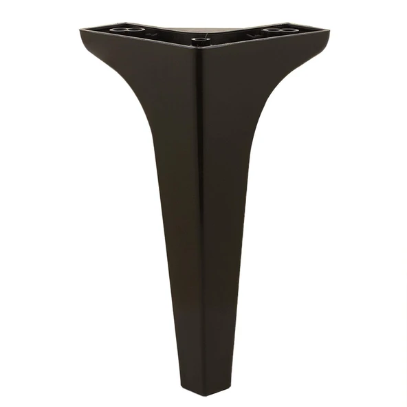 Lüks Mobilya Kanepe Sehpa TV Ünitesi Koltuk Ayağı 19 cm Siyah Baza Ayak 4 Adet - Resim 6