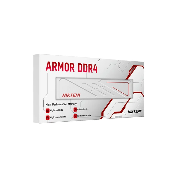 Hiksemi Armor 3600Mhz DDR4 HSC408U36E2 8GB Beyaz PC Ram - 2