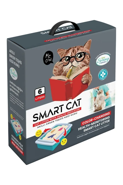 SMARTCAT Smart Cat 6 Lt Erken Teşhis Kedi Kumu - Resim 3
