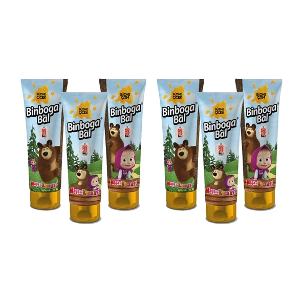 Binboğa Çiçek Balı 90 gr Tüp x 6 Adet