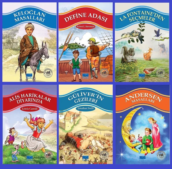 2.3. ve 4.Sınıflar İçin Hikaye Seti 2 (6 Kitap) ürün görseli 1