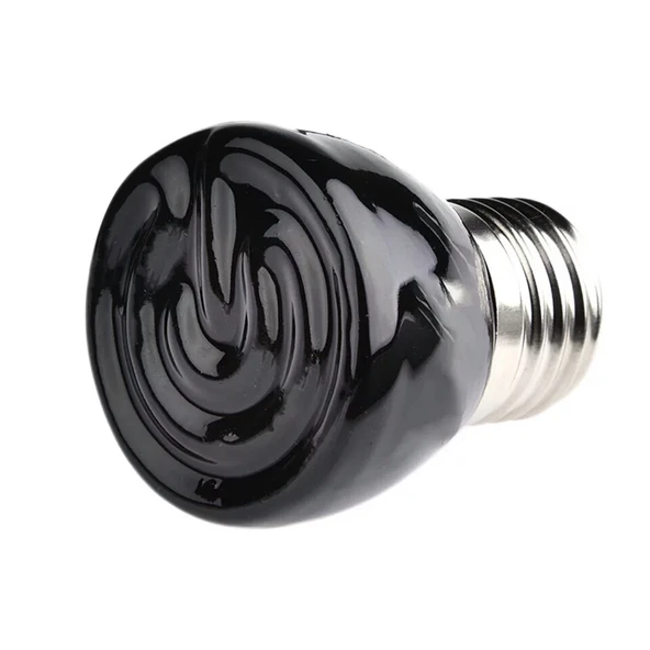 SERAMİK SÜRÜNGEN ISITICI LAMBA KIZILÖTESİ AMPÜL 100W E27 KULUÇKA MAKİNESİ EVCİL HAYVAN ISITMA - 2