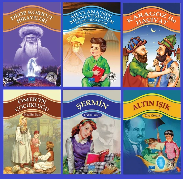 2.3. ve 4.Sınıflar İçin Hikaye Seti 3 (6 Kitap) ürün görseli 1