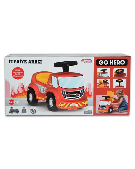 Dede Oyuncak Go Hero İtfaiye Aracı 04037