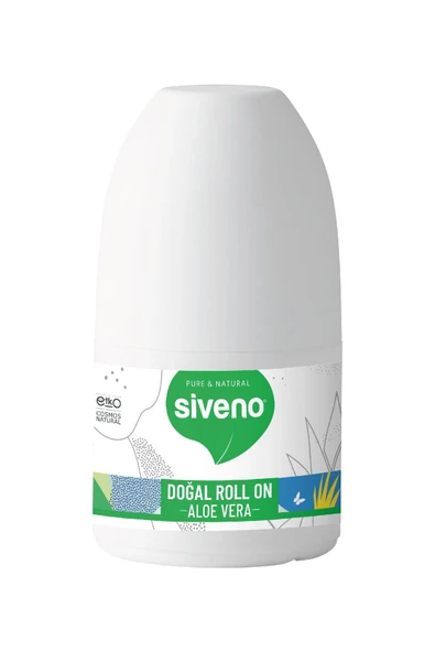 Siveno Roll-On Aloe Vera Deodorant Ter Kokusu Önleyici Bitkisel Lekesiz Vegan 50 ml - 6