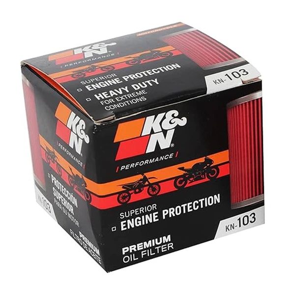 KN PERFORMANCE YAĞ FİLTRESİ KN-103 - Resim 2