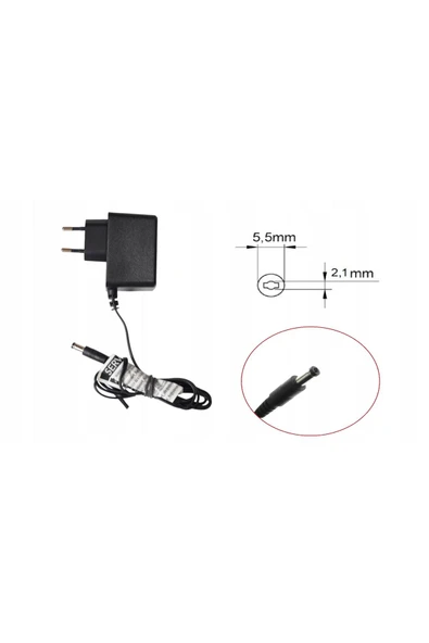 Z3979 Zasilacz 12V 1A 12W RJ-SKY120100E60S 5,5X2,1 ADAPTOR - 2