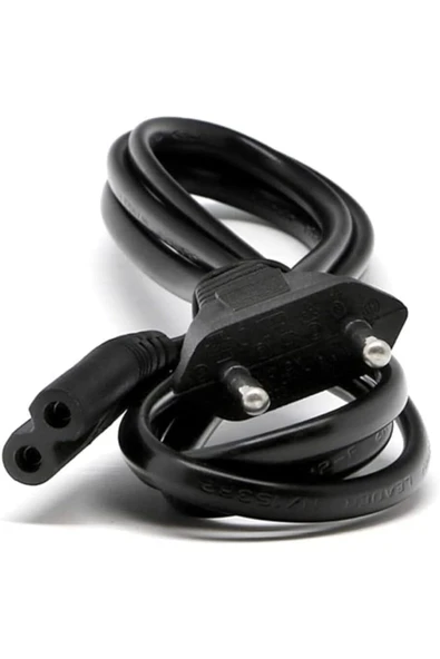 Enerji Kablosu, PS5/ PS4/ PS3 2 Pinli 1.5 Metre Enerji Güç Kablosu Teyp Fişi Radyo Fişi Tv AC En ürün görseli