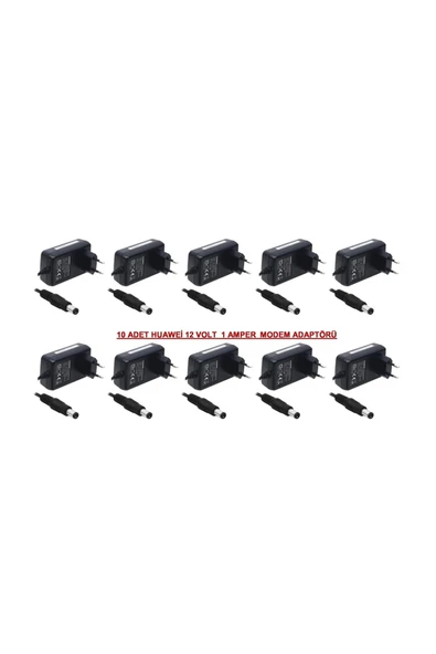 Huaweı Modem Adaptörü Hw-120100e5w 12v 1a Adaptör 10 ADET ürün görseli