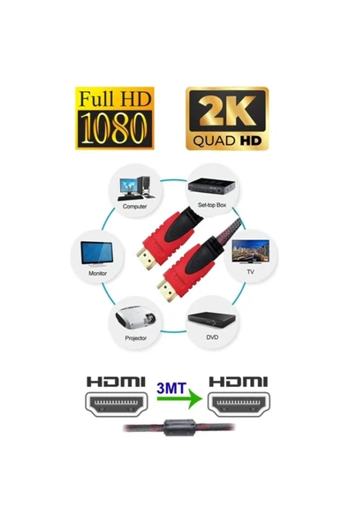 apx-h1403 3 metre 1.4v hdmi Kablo - Resim 3