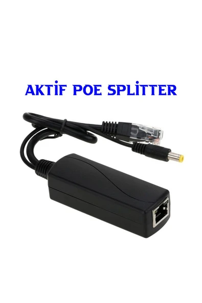 48 Volt To 12 Volt Aktif Izole Poe Splitter