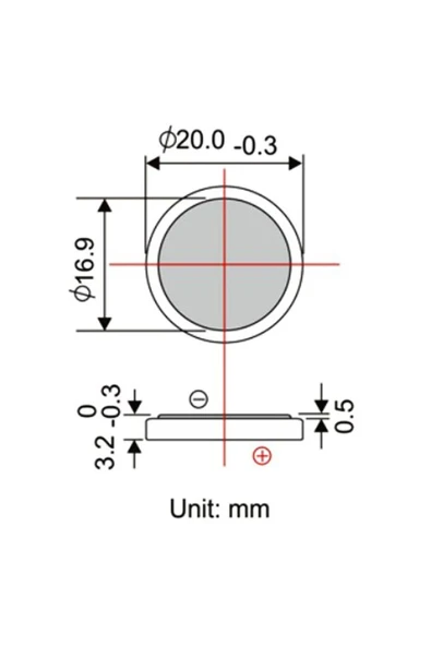CR 2032  3V  LİTYUM     1 ADET - 3