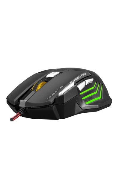 Srknx Gamy Siyah Gaming Oyuncu Mouse Rgb Led Işık Hy-x7 Modern Tasarım 431550 Modelist 999178 - 2
